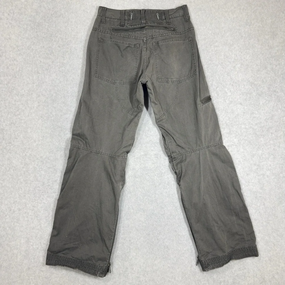 G-Star Raw SC ARMY ELWOOD Pants Mens 28x32 Gray Cargo Utility Knife Pocket - Picture 4 of 8